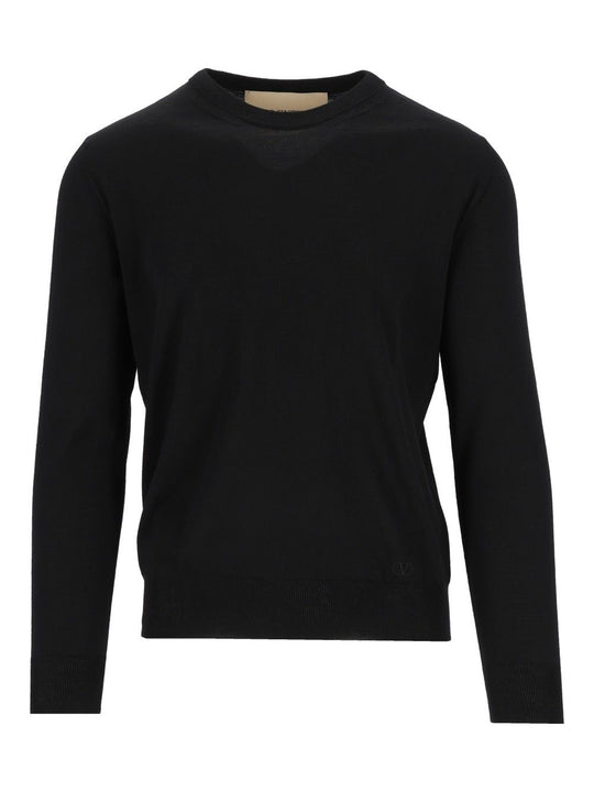 Vlogo Signature Sweater Knitwear Black