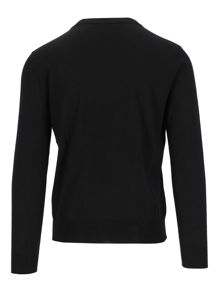 Valentino Garavani Vlogo Signature Sweater Knitwear - Black | dad90348767bd64c0574712bdc19a636901ee046