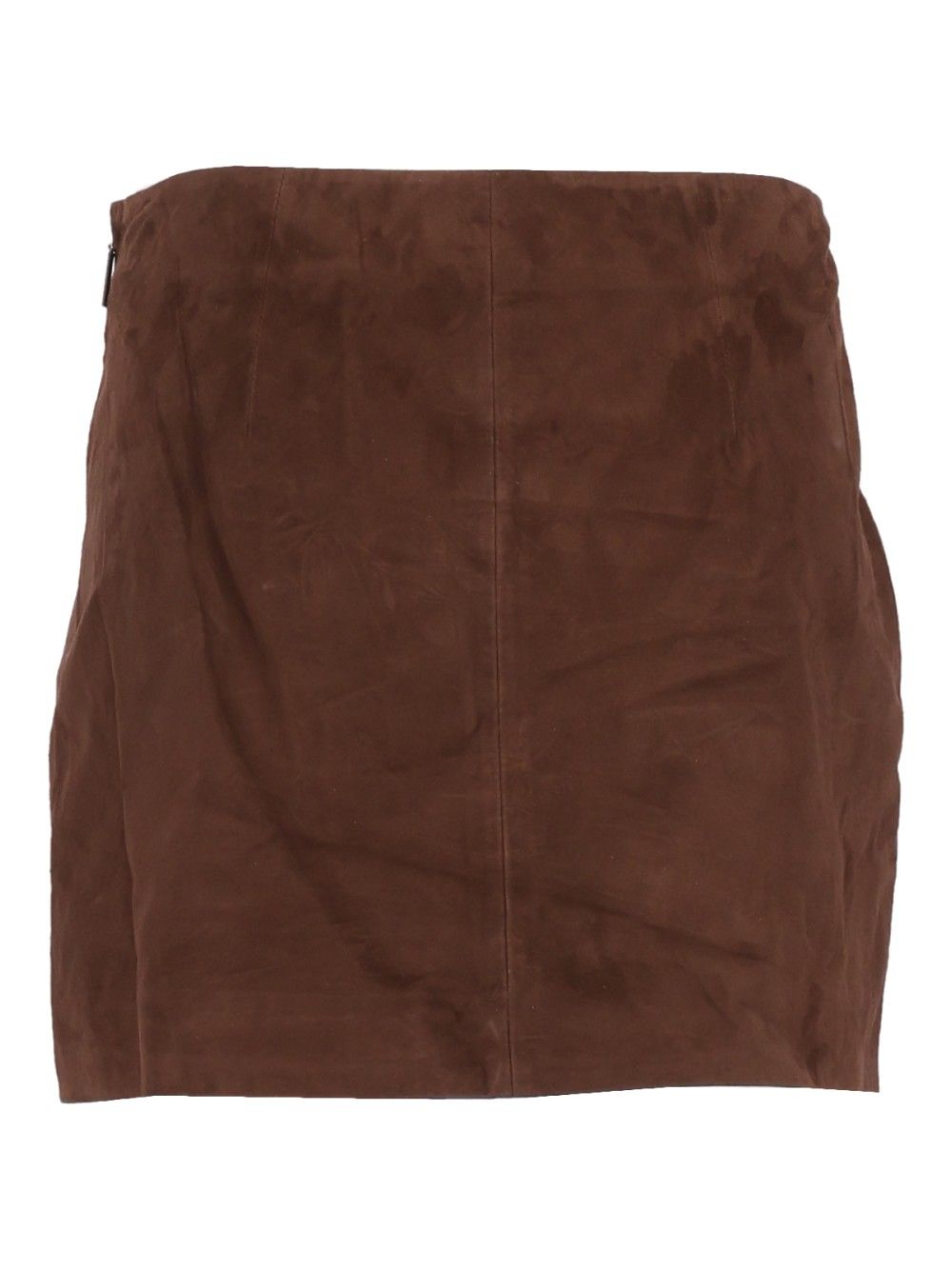 Arma Melody Lamb Suede Skirts - Brown | 0b6625ce33c1118e318ba1235df707a1b13bc6e4