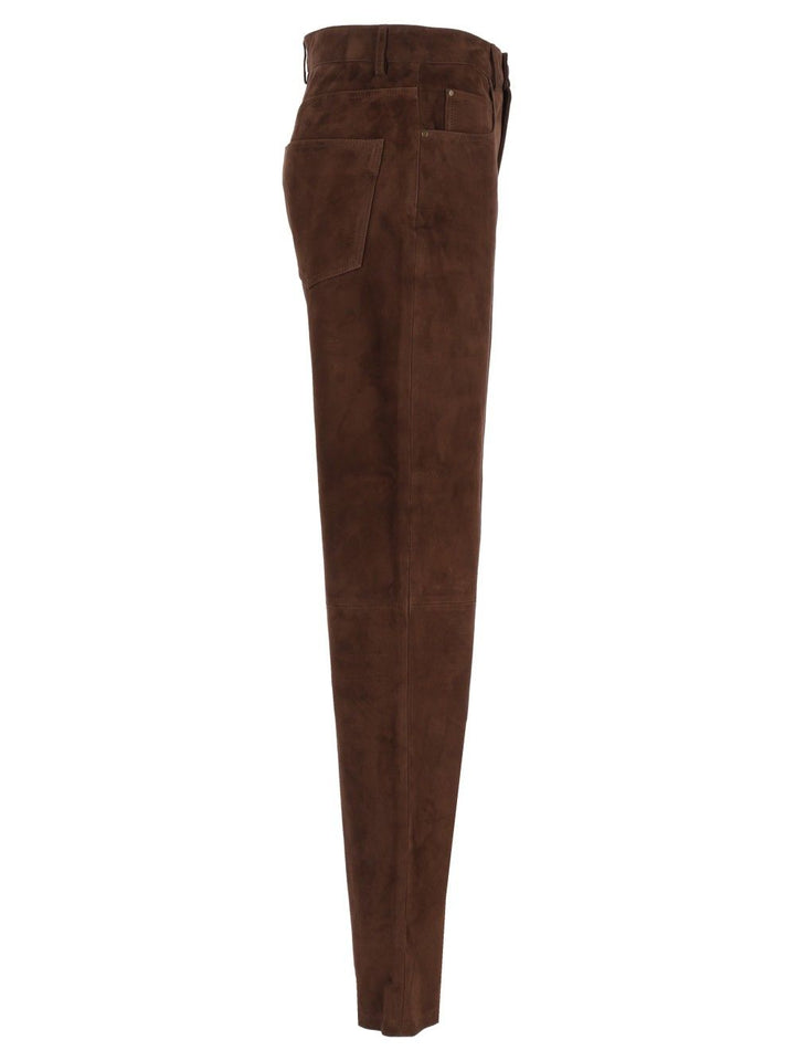 Arma Jean Trousers - Brown | 62950c4006cb1e0430758a37f369a1fbc2d1222b