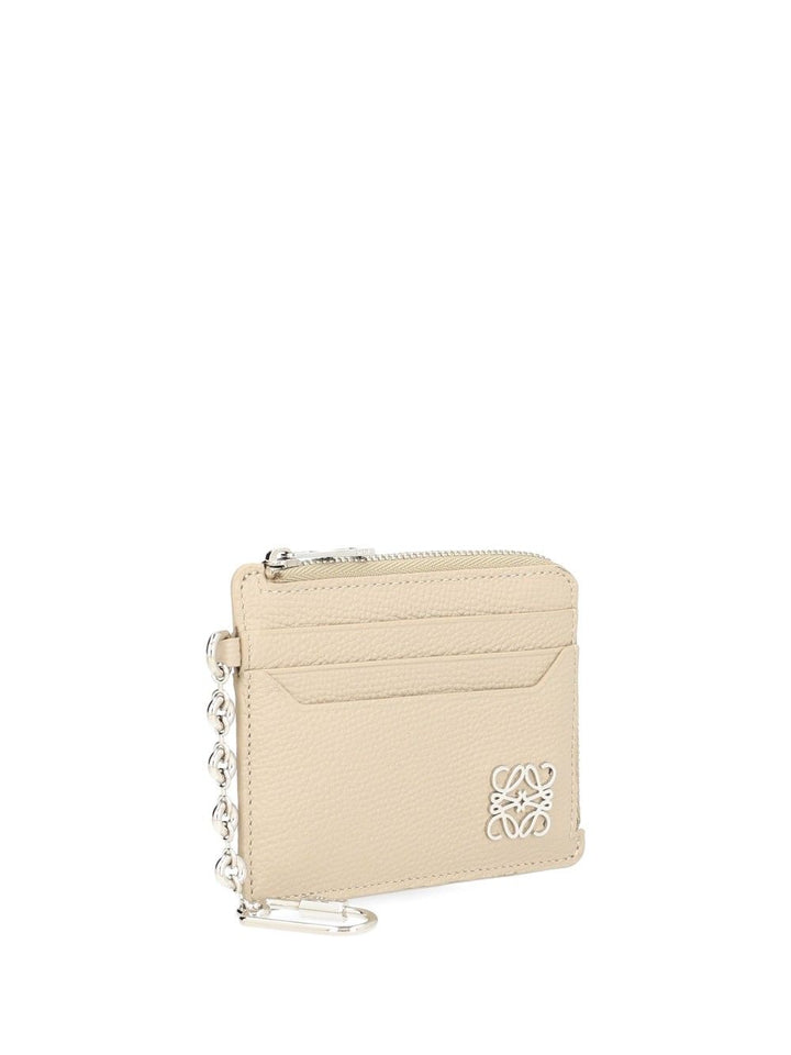 Loewe Anagram Square Card Holder Small leather goods - Beige | cdb2a0618288729348282941055277625edc2b09