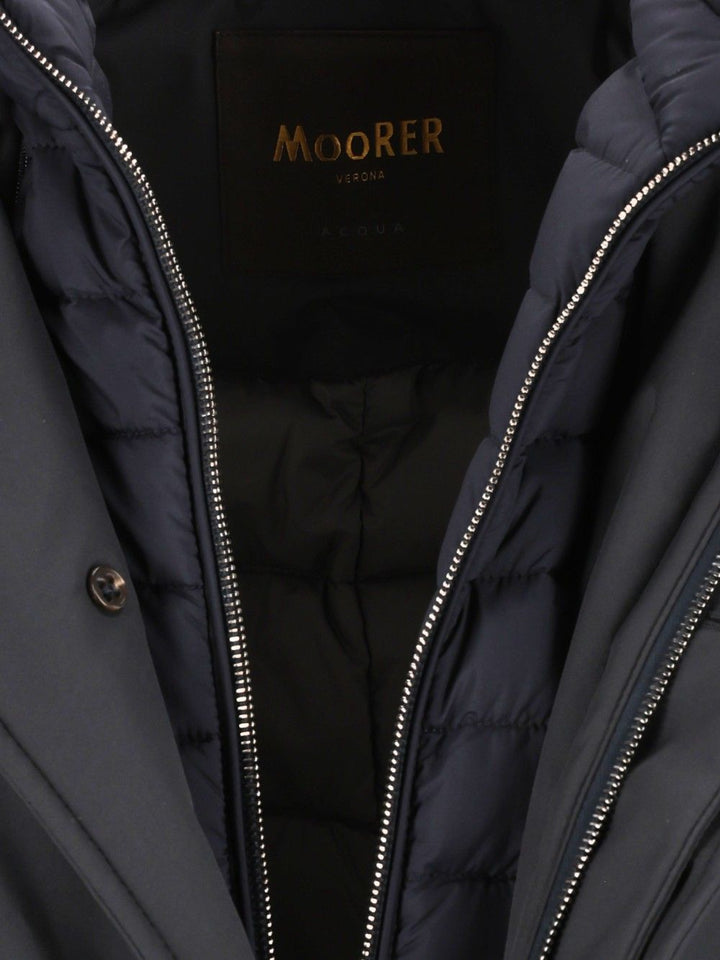 Moorer Reis-Ads Coats - Blue | d88133becf4ab470f8918a7ce128927c7da9ced7