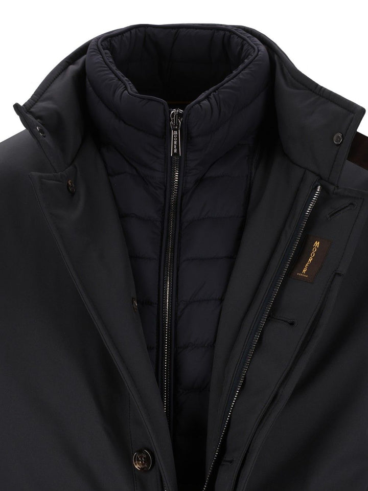 Moorer Reis-Ads Coats - Blue | 800b8e428105977b692f91b077ec762aa2138326