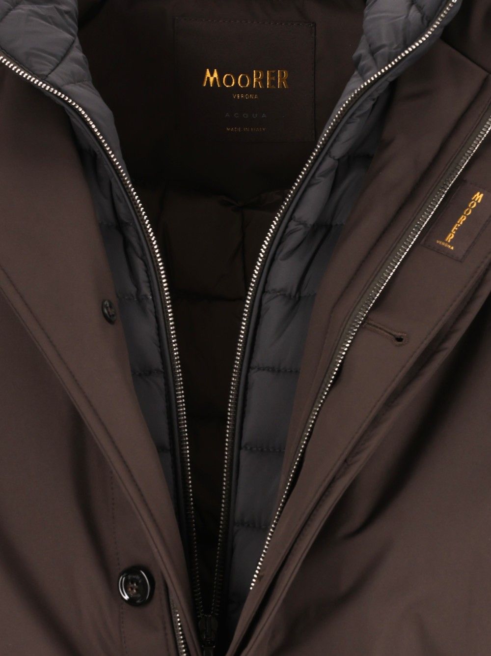 Moorer Reis-Ads Jackets - Brown | edebbad8b51f5d4a2f0736f3549b0f1e960f50fa