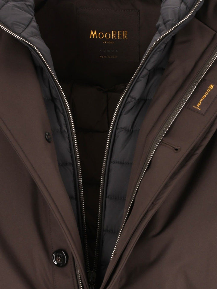 Moorer Reis-Ads Jackets - Brown | bbd2c240f198ff6e2811702f28f6847475cc2b7a