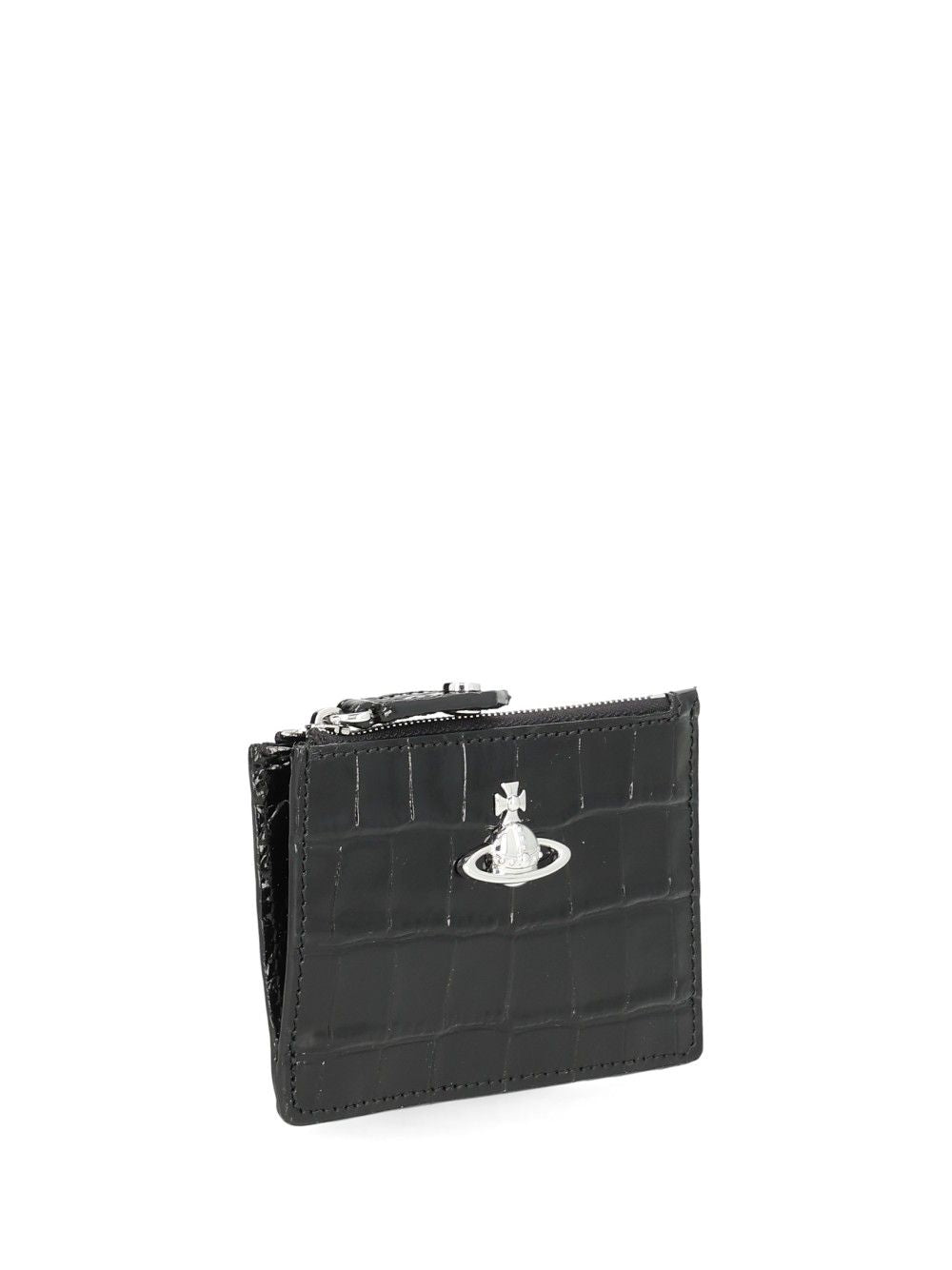 Vivienne Westwood Slim And Long Card Holder Small leather goods - Black | 4ee9cfc41dc6998ea9748529fe3f490beaeacd61