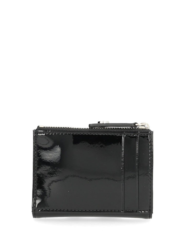 Vivienne Westwood Slim Card Holder With Flap Small leather goods - Black | 7c483812bdc8d847a3d8894ec98d98a06b0fc9fc