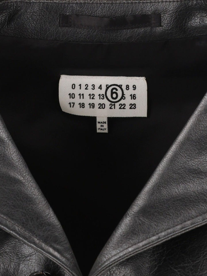 Mm6 Maison Margiela Lightweight Jacket Jackets - Black | 60cc4a4bba2affaf574a15141e528a44d51a52dc