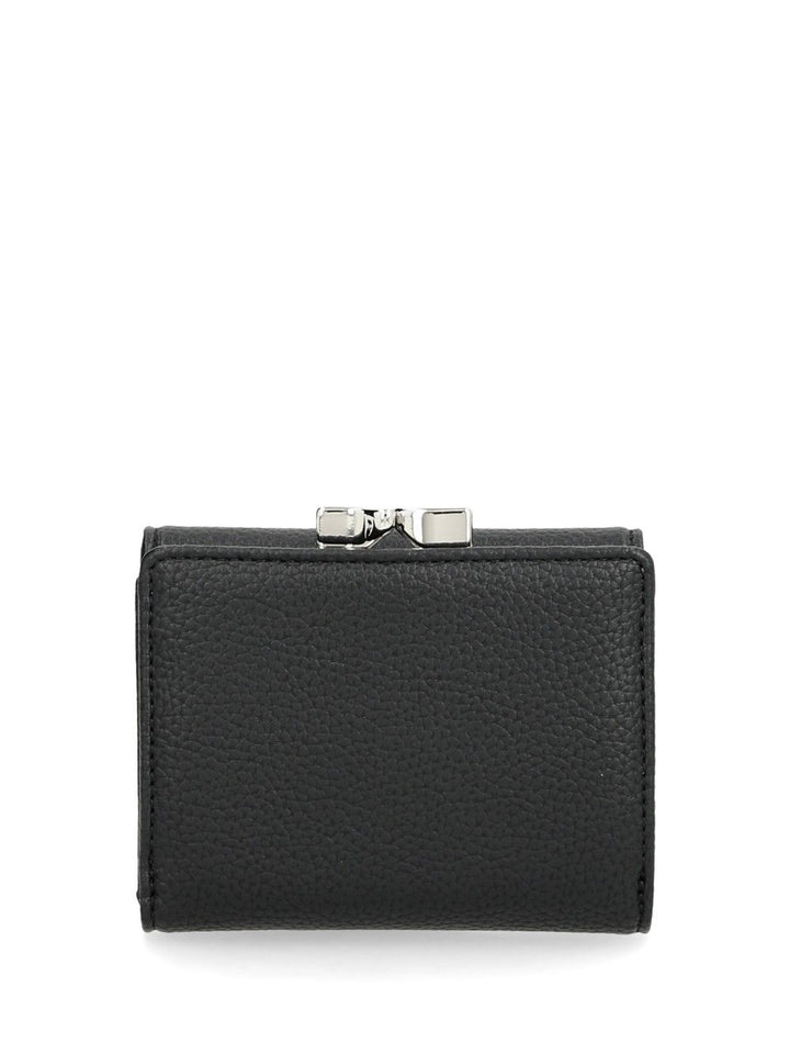 Vivienne Westwood Small Wallet With Frame Wallets - Black | 2d8485b37e5d2f9a1179f1a773ea0c8a20a12a8e