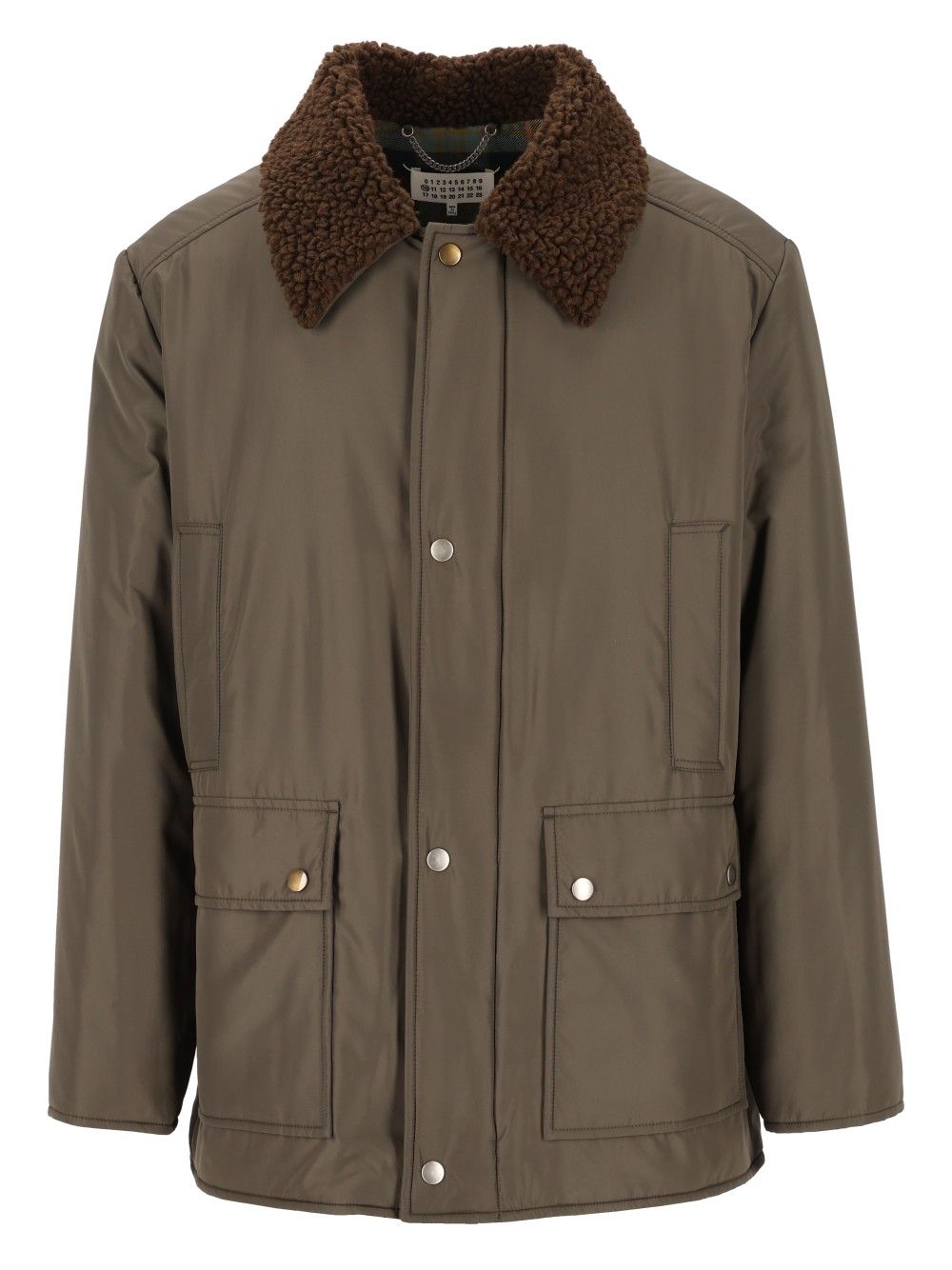 Maison Margiela Parka With Soft Collar Jackets - Green | 2771acf9f9bb48e706803c68f1dbe0033c7861d7