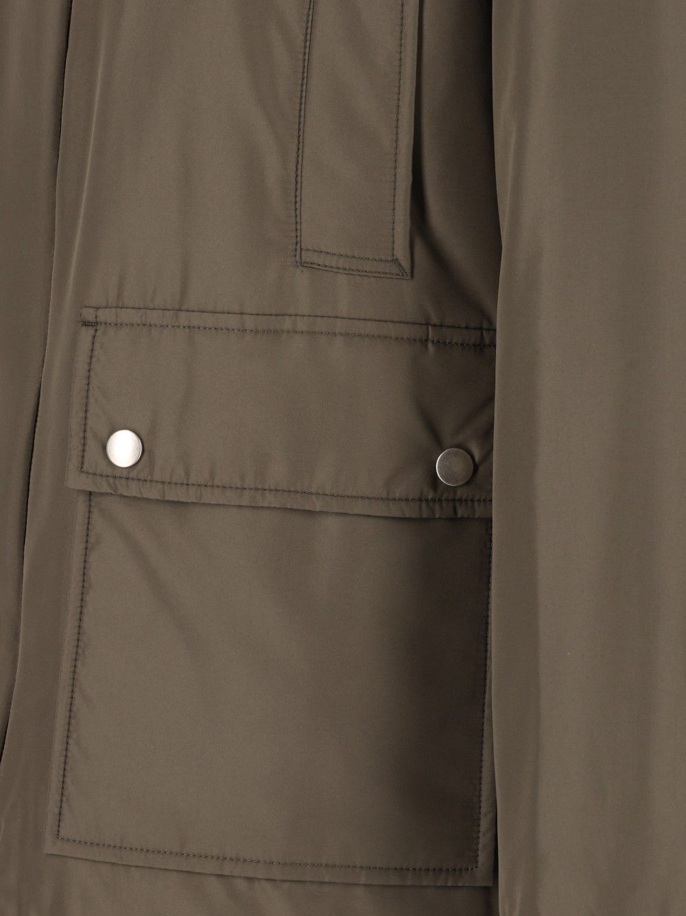 Maison Margiela Parka With Soft Collar Jackets - Green | 0b524301b47bd0f624c66b75039a1ffa09c4918f
