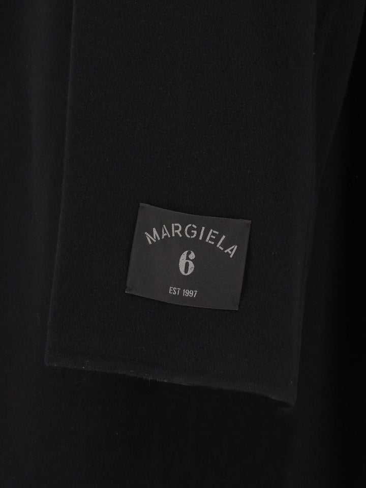 Mm6 Maison Margiela Double-Faced Coat Coats - Black | ee25dcc8332234e91a9d2b2e4937766b0136802e