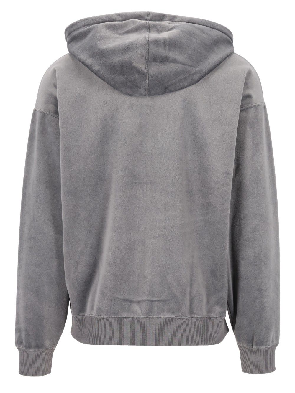 Adidas Y-3 Velvet Hoodie Sweatshirts - Grey | 3d0cd33ce0ef994bd37f1655353aa821d4a96bcb