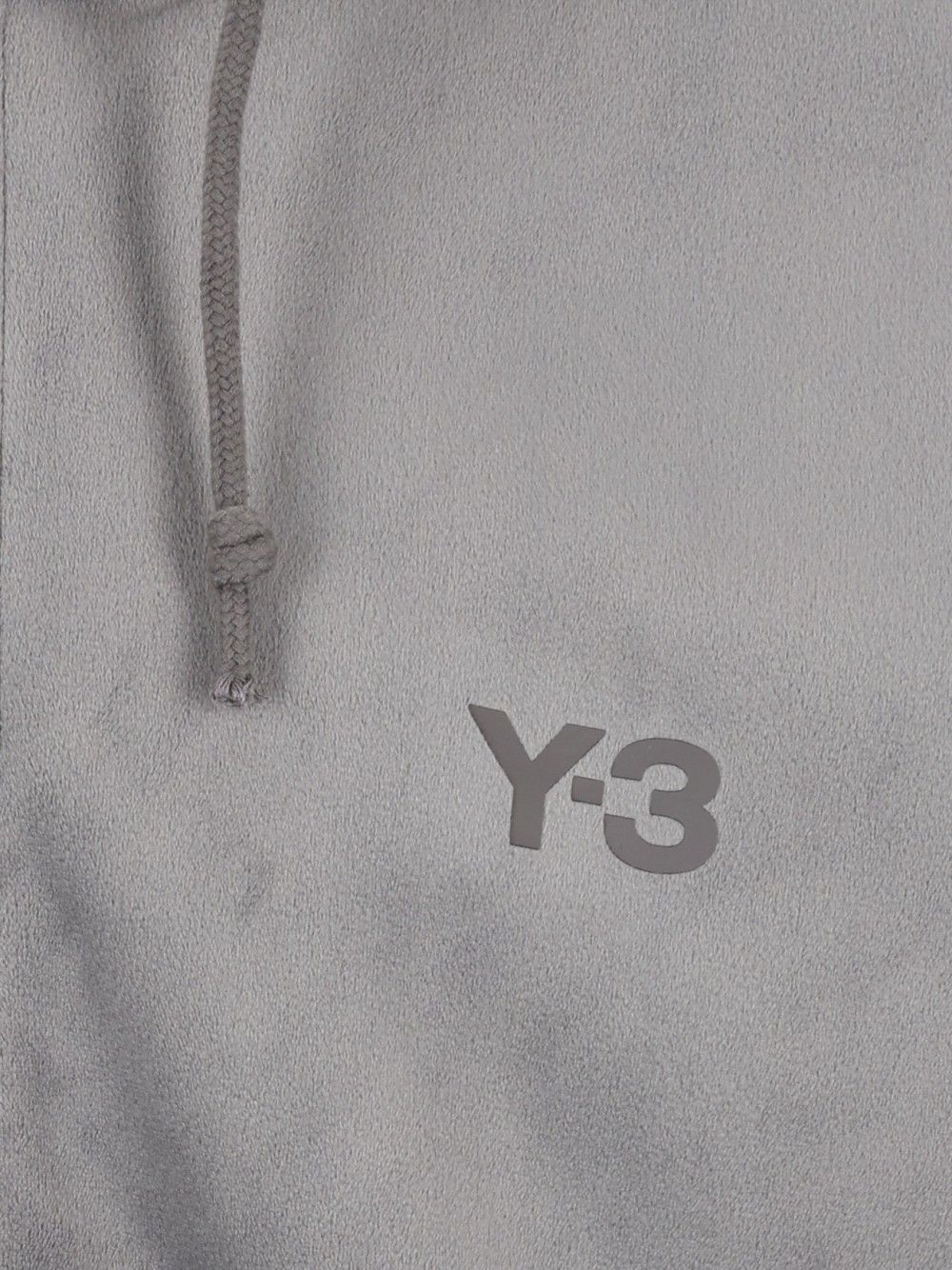 Adidas Y-3 Velvet Hoodie Sweatshirts - Grey | ebfb2d65aba5c2bc9d572d4a23ad2950ade63528