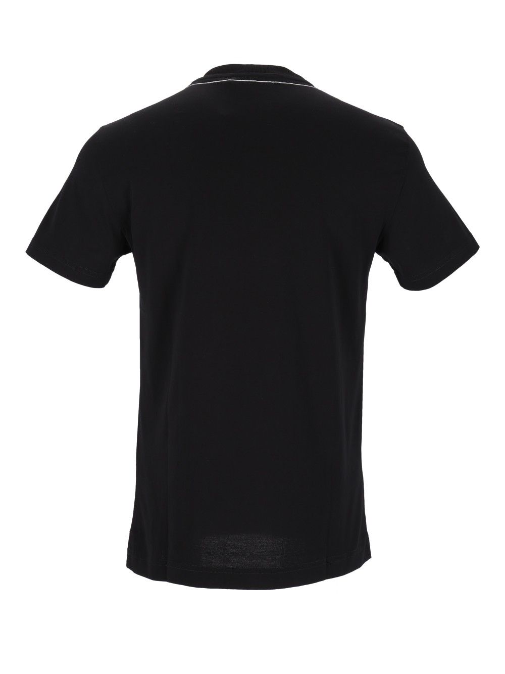 Dolce & Gabbana Cotton  With Embroidery T-Shirt - Black | b4efc0a050356ad0ab39221faa7deb036c2c8921