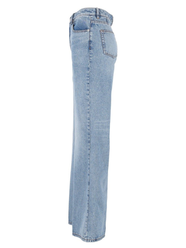 Ami Flare Fit Jeans - Blue | 5908234915e840ba425bcb4430cb0dffd12b7172