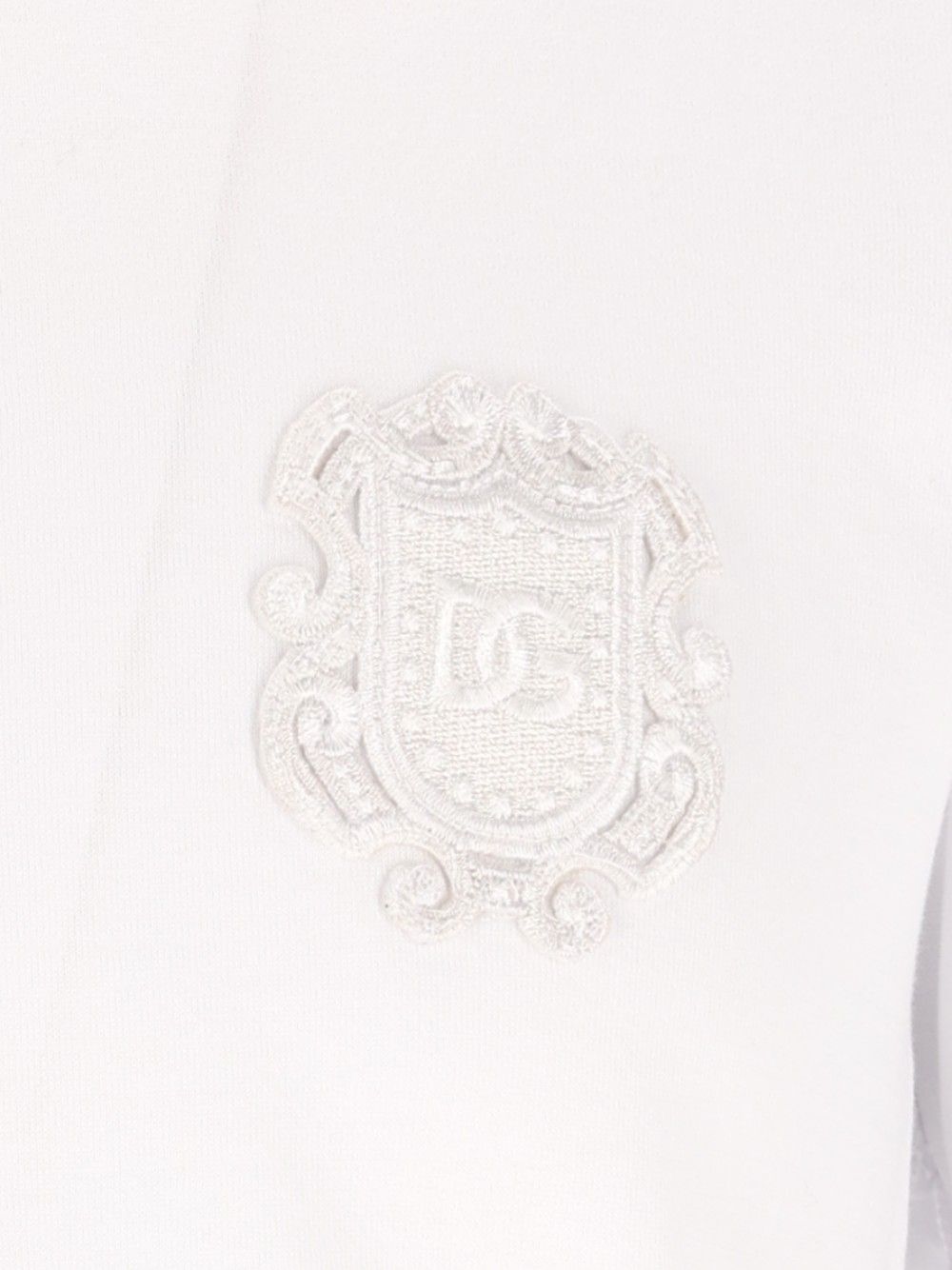 Dolce & Gabbana D&G Logo T-Shirt - White | ca428417d95b549c1930fba48c88e2ae3aa71dd8