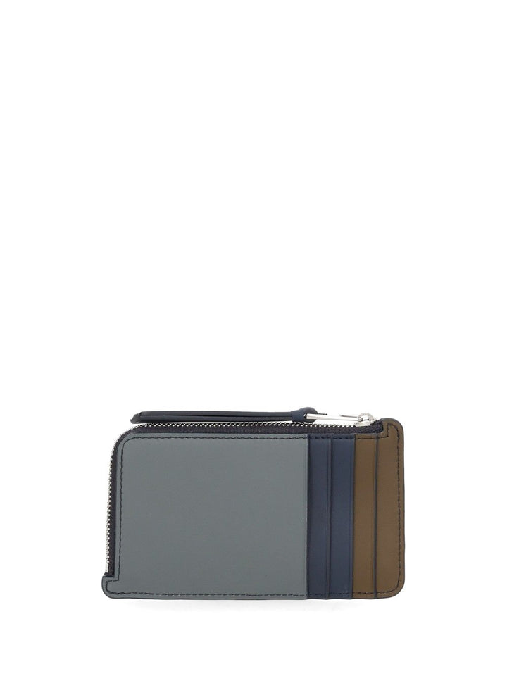 Loewe Puzzle Card Holder And Coin Purse In Calfskin Wallets - Multicolor | 42c8be8495e0a54ea9013fbd3bb3f704b3133528