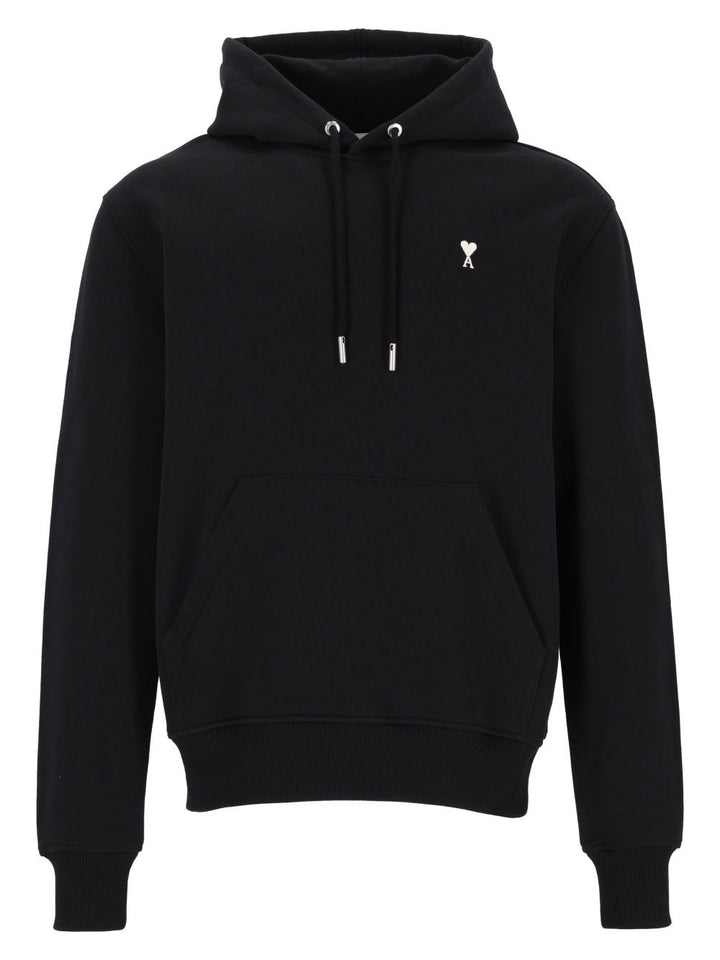 Ami Hoodie Sweatshirts - Black | ca519ed5f8e4caaf42eb9f716373b9fda1b1c893