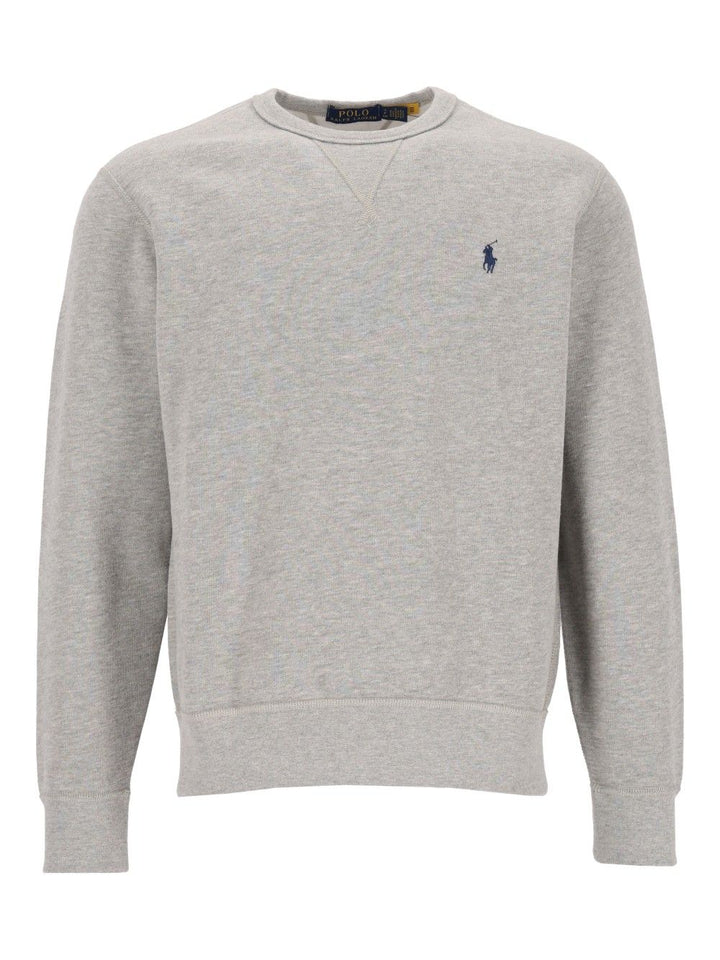 Polo Ralph Lauren Crewneck Sweatshirt Sweatshirts - Grey | f0535e9e1f7d28028a9cd1bed5e8bdccbe2c4ca9