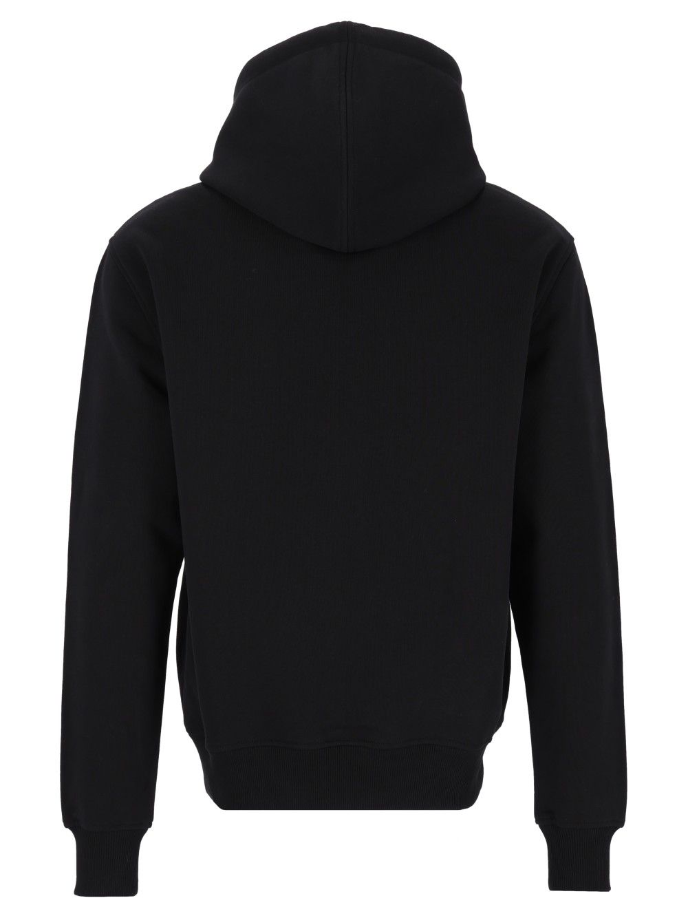 Ami Quota -Contrasted Ami De Coeur Hoodie Light Fleece Sweatshirts - Black | c01a57b5195f36ce6fb863438c4639965a98117a