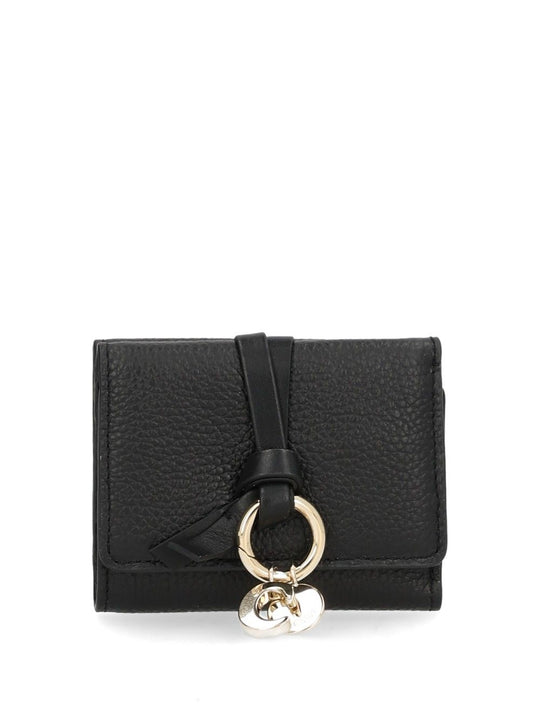 Alphabet Folding Wallet Wallets Black