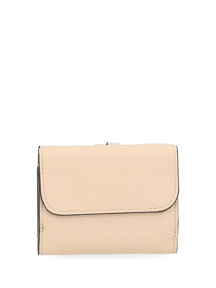 Chloe' Alphabet Folding Wallet Wallets - Rose | b2b7d823dddc0e06b63bc7d7385d5ddaf7bbc88e