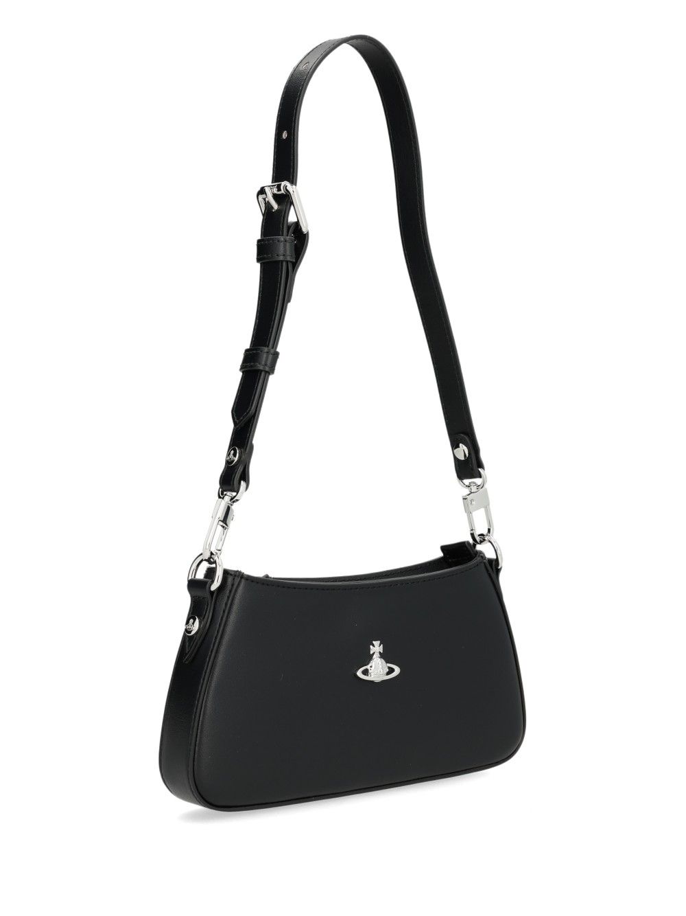 Vivienne Westwood Tasha Shoulder Phone Bag Shoulder Bags - Black | e6d713dec29f33ad76e3f9054e5157ba1efd8a8d