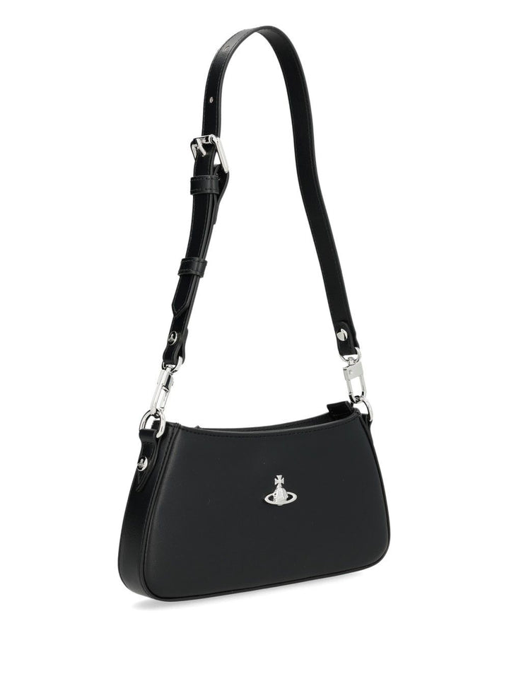 Vivienne Westwood Tasha Shoulder Phone Bag Shoulder Bags - Black | e6d713dec29f33ad76e3f9054e5157ba1efd8a8d