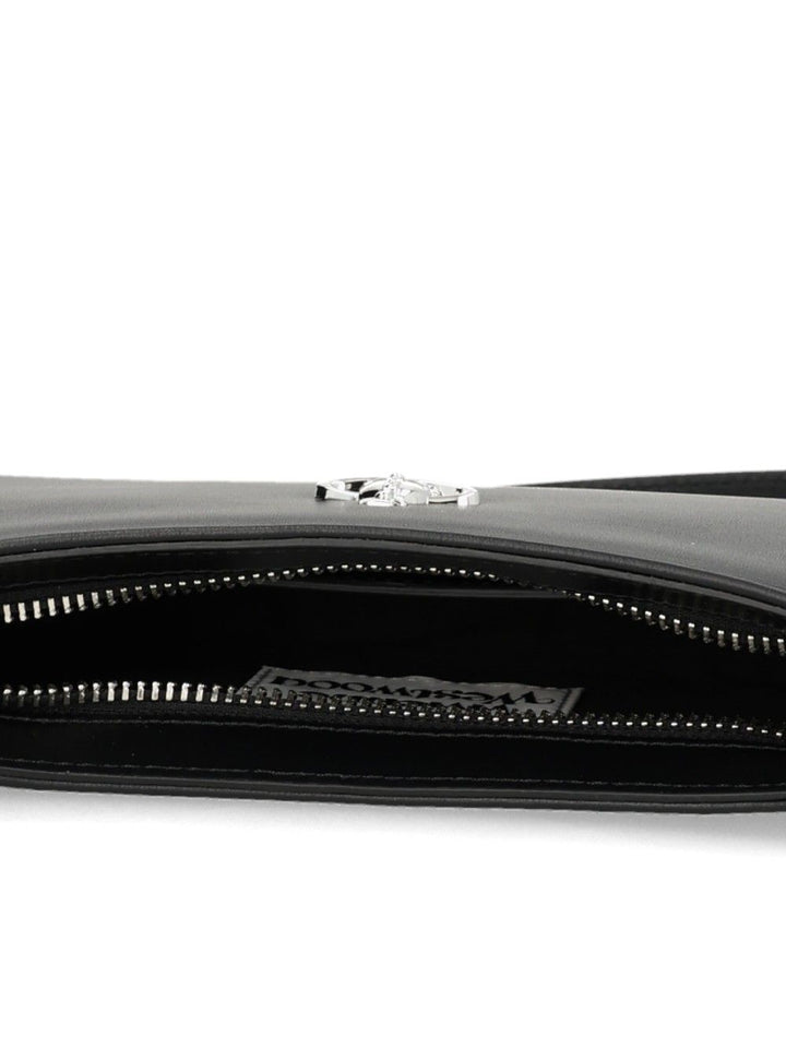 Vivienne Westwood Tasha Shoulder Phone Bag Shoulder Bags - Black | 04f7c5959cc6e671e35a0cd22c568998aecc0692