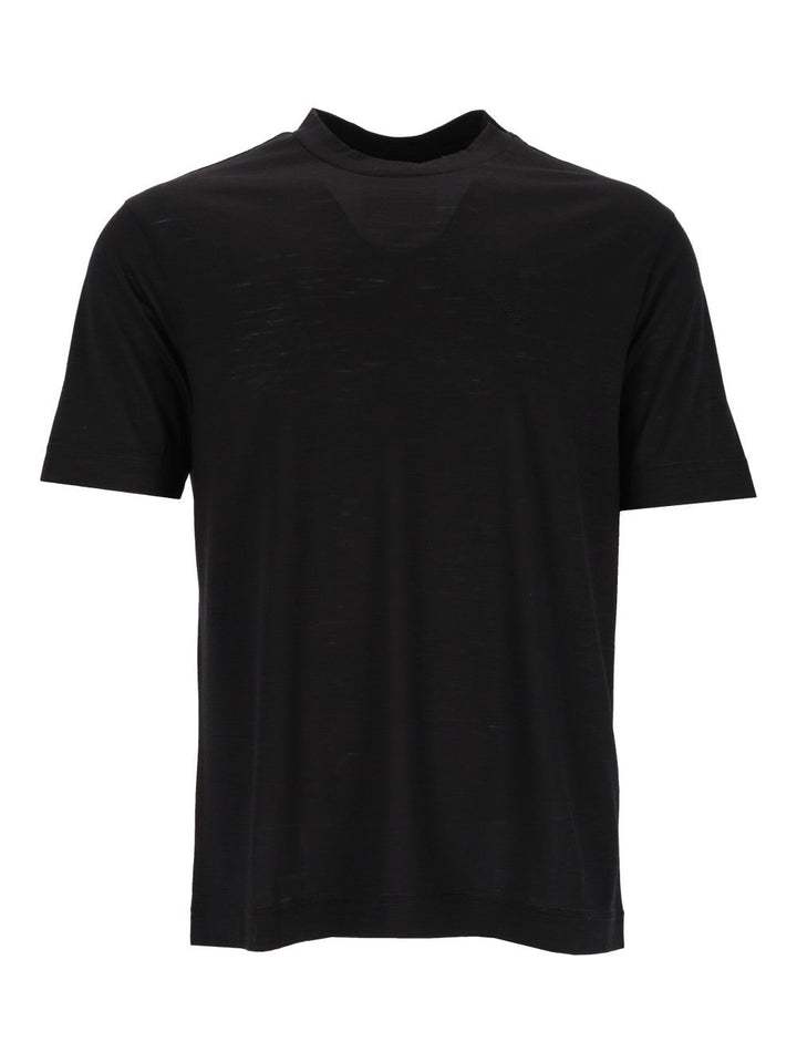 Emporio Armani Crew Neck T-Shirt - Black | 79365724d519014b3750f2aca304770dbeac2bc9