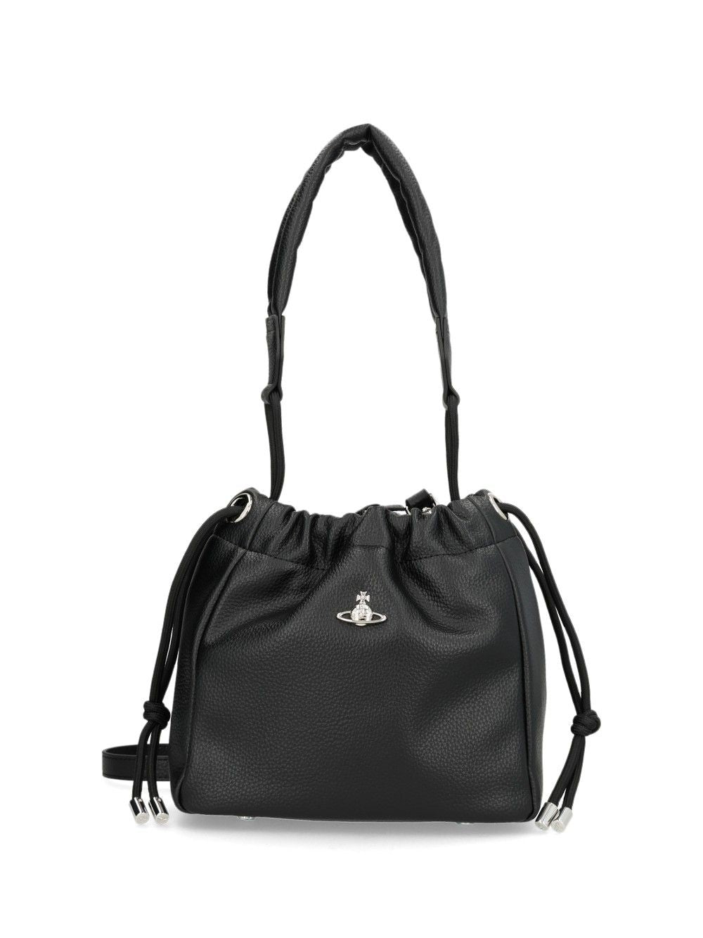 Vivienne Westwood Hilary Shoulder Bags - Black | ab99f64558805de792c3443f342d6aa41bac4924