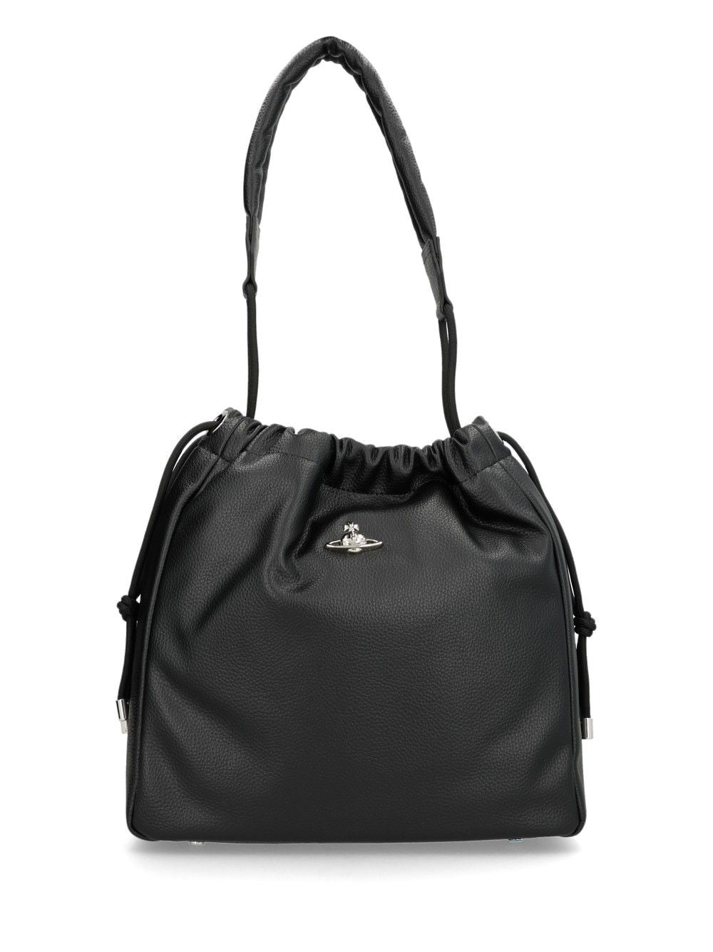 Vivienne Westwood Hilary Shoulder Bags - Black | 5f02168173ed660221d0956766ad375a7226e62e