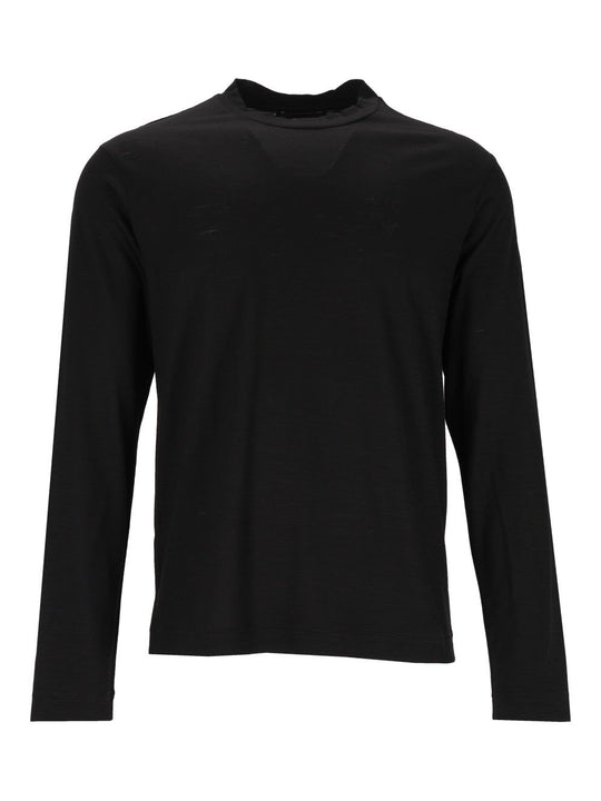 Crew Neck Sweater Sweatshirts Black