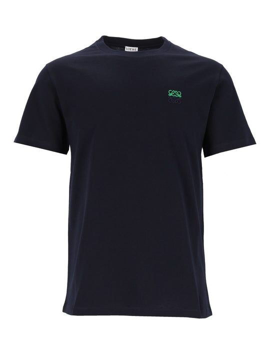 Regular Fit Cotton T-Shirt Blue