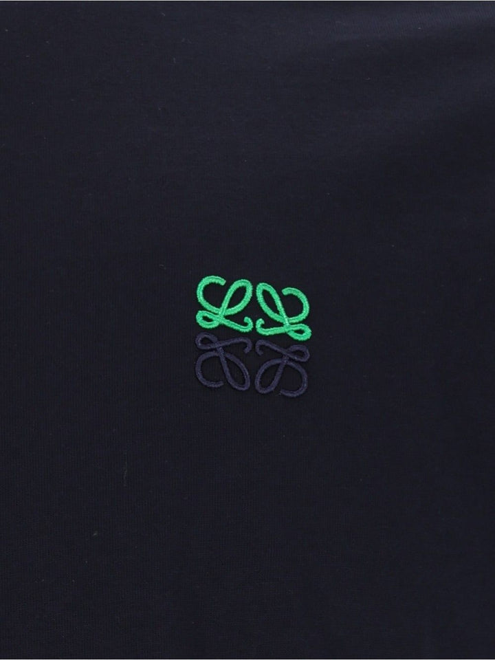 Loewe Regular Fit Cotton T-Shirt - Blue | 45990ed1eff3e276349c7a54a423e172ec8c7329