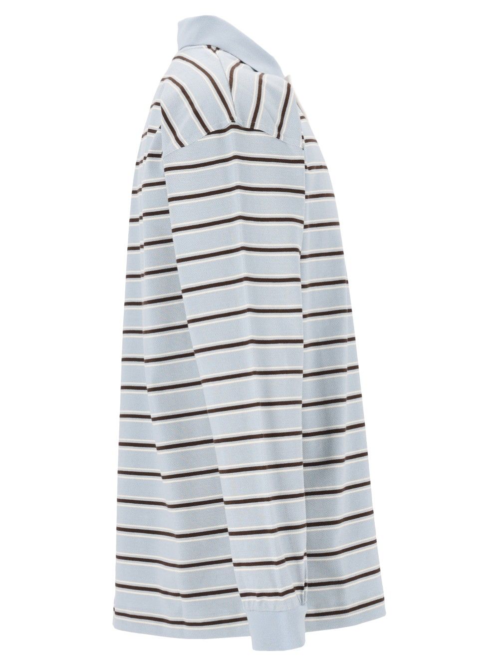 Bottega Veneta Striped Polo shirt - Light blue | d3a1fd751e975664941236727fb053deecc472e2