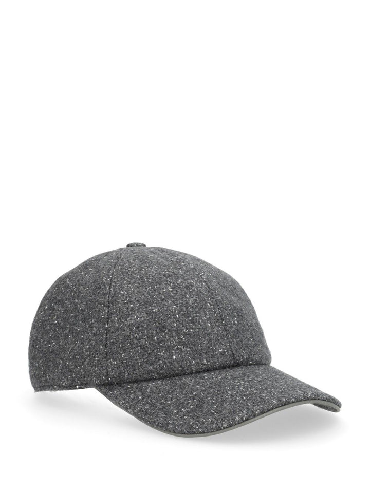 Eleventy Ribbed Hat Hats - Grey | ba391d280c6469aad44dc1722ce0ba771c1e6d44
