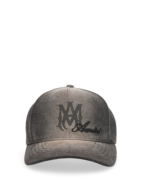 Ma Script Canvas Hat Hats Black