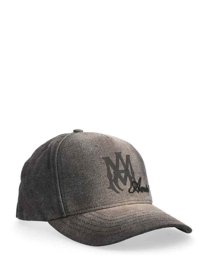 Amiri Ma Script Canvas Hat Hats - Black | 1e1a219d9becaddf7c2703292e7acf3040e32c28