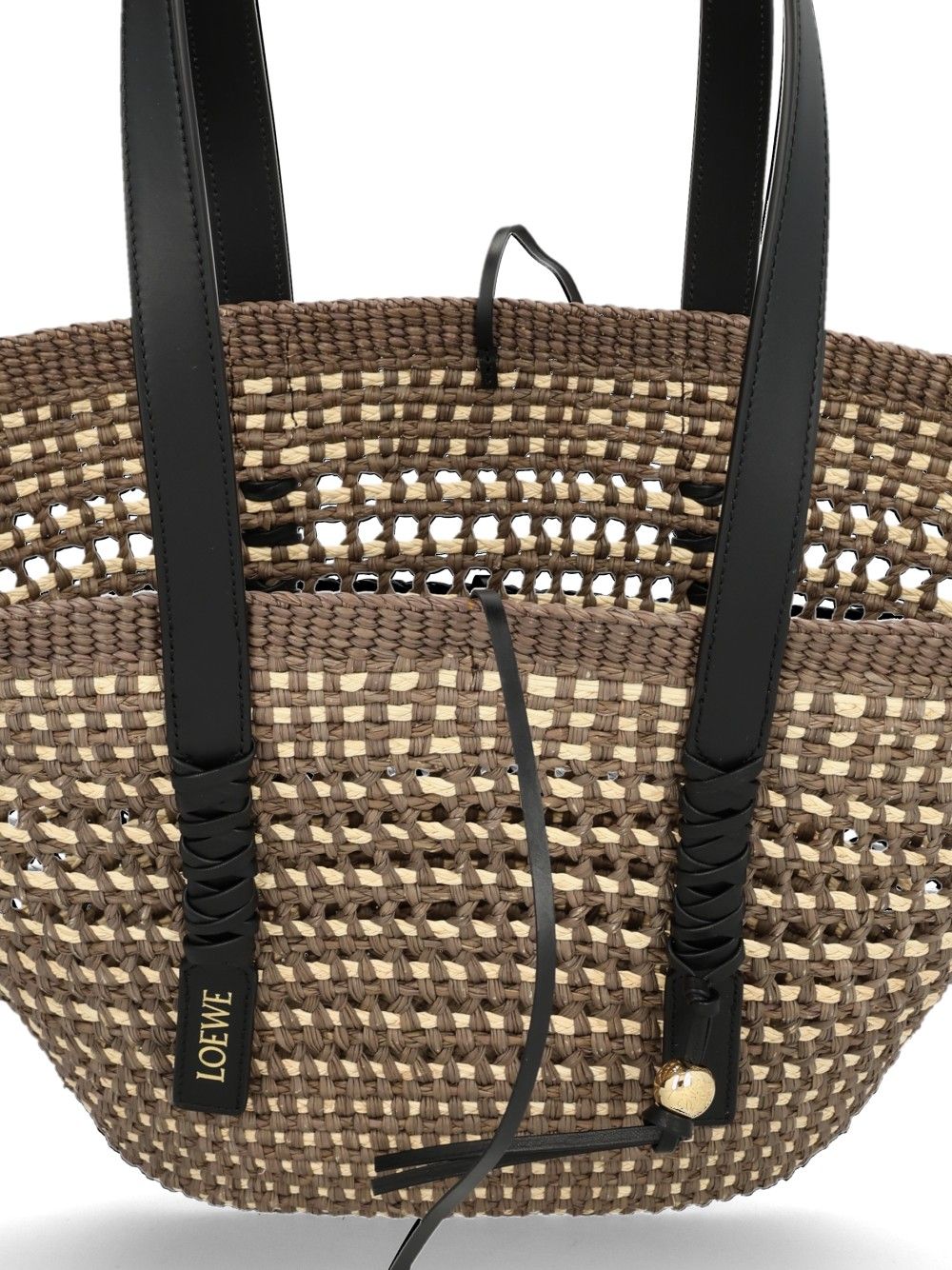 Loewe The Braid Basket Bag Shoulder Bags - Brown | 9b656242b0754bf9e4820ce13a8cd9d8550e52b9