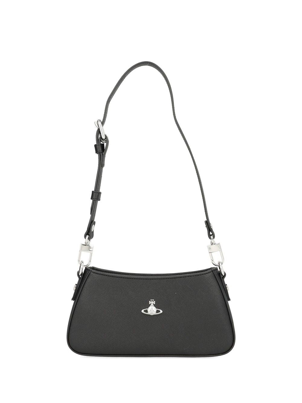 Vivienne Westwood Tasha Shoulder Phone Bag Shoulder Bags - Black | 9d14ca6737d55b4c3b313234ea06a14abf96f03f
