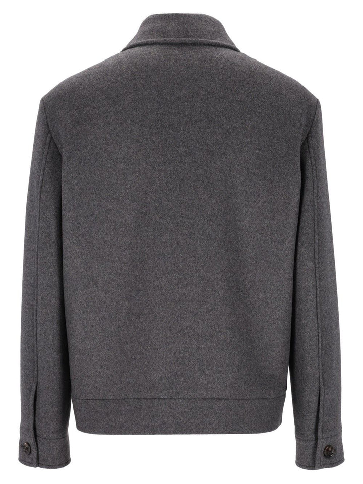 Valentino Garavani Caban Jackets - Grey | 79e0bd5b495d696ff67e0b78c85d4c3b8a473103