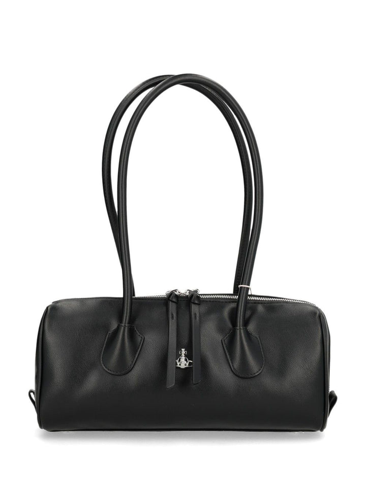 Vivienne Westwood Polly Bowling Bag Shoulder Bags - Black | 9b729cb00d830a4fdec24c394c623a7794ec66be