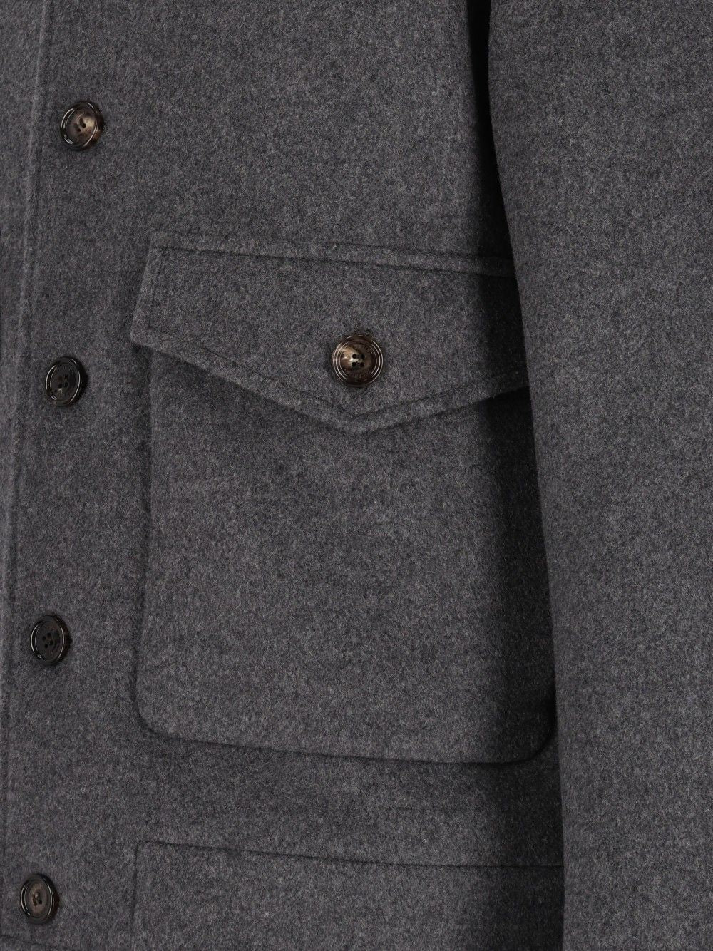 Valentino Garavani Caban Jackets - Grey | 1f16e221490d695c536b035d24f9609964db3466