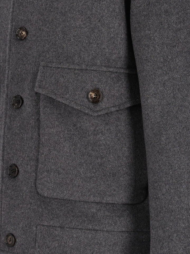 Valentino Garavani Caban Jackets - Grey | 1f16e221490d695c536b035d24f9609964db3466