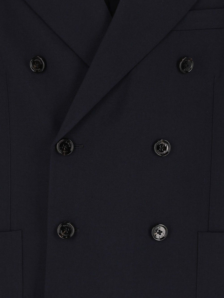 Valentino Garavani Double-Breasted Jacket Jackets - Blue | d186abe562b930787cf8132c268c0e0a766018d9