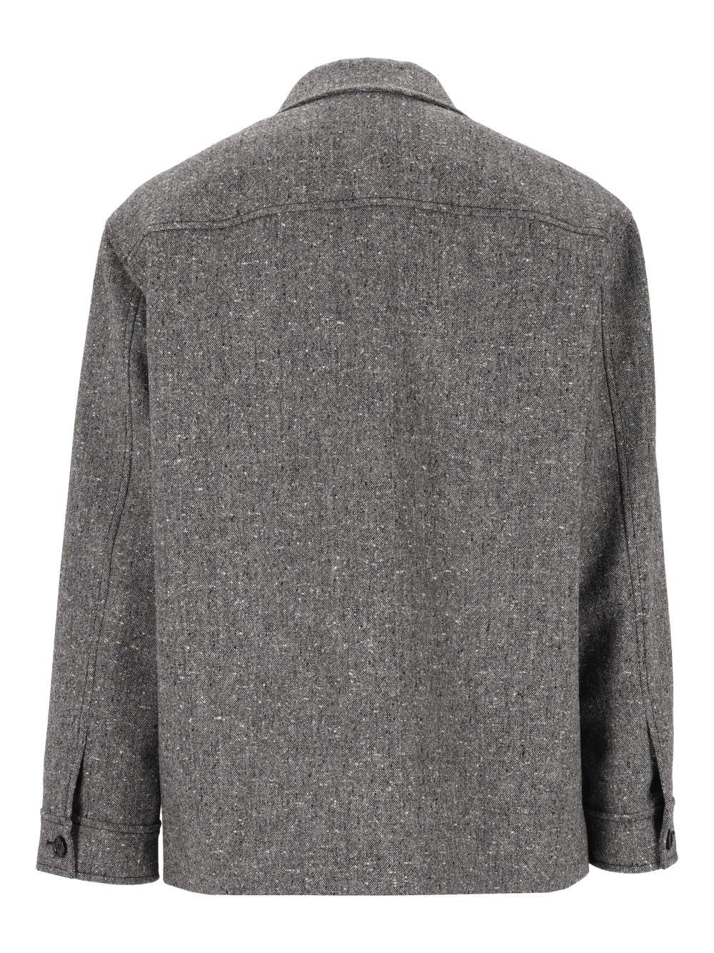 Valentino Garavani Shirt Jacket Jackets - Grey | 411565d64a2288597e40719a28c3300e81970bea