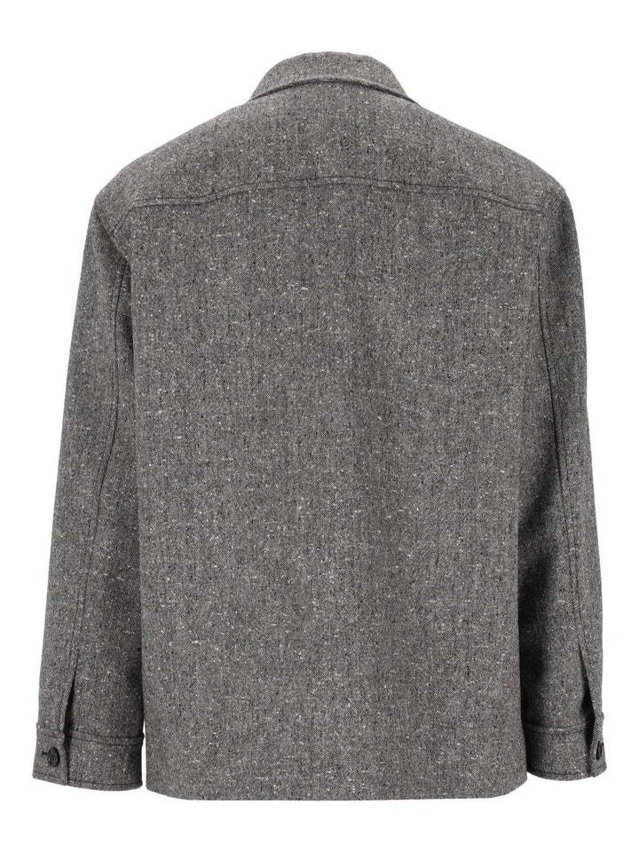 Valentino Garavani Shirt Jacket Jackets - Grey | 411565d64a2288597e40719a28c3300e81970bea