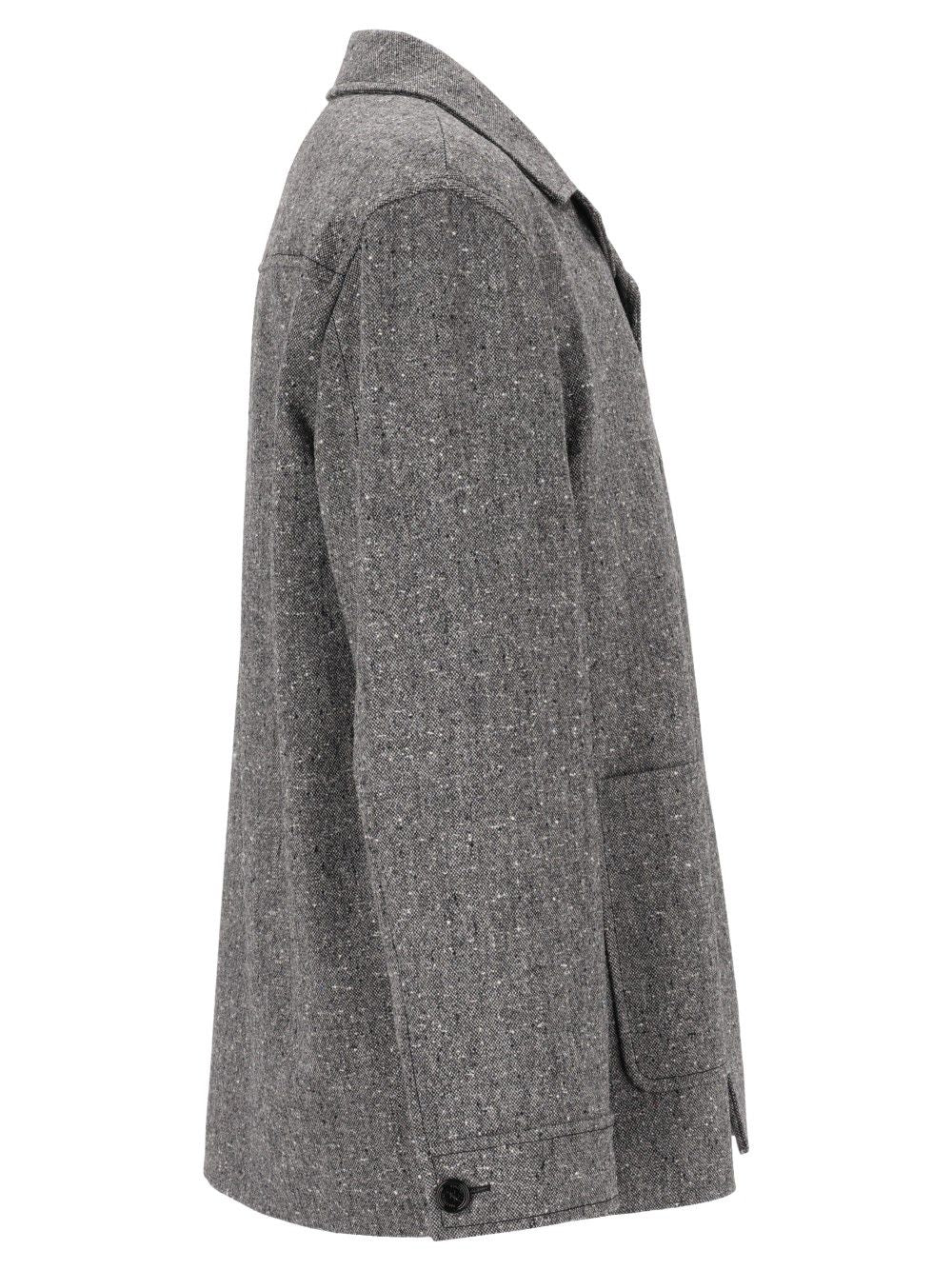 Valentino Garavani Shirt Jacket Jackets - Grey | 17b757dc8e5eb06a3505d7d25eb7d227ddc83ccc